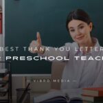 200+ Best Thank You Letter for Preschool Teacher