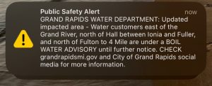 Grand Rapids Boil Water Advisory