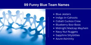 Blue Team Names: Creative and Powerful Ideas for Your Squad