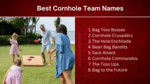 Cornhole Team Names: Creative, Funny, and Unique Ideas