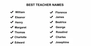Common Teacher Names: Popular Picks for Educators Everywhere