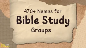 Bible Team Names: Creative Ideas and Inspirations