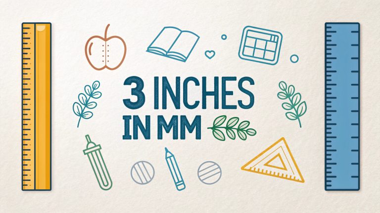 3 Inches in mm: A Detailed Guide to Imperial-to-Metric Conversion ...