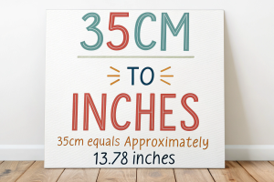 35cm to Inches
