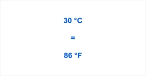 30 C to F: Understanding Celsius to Fahrenheit Conversion