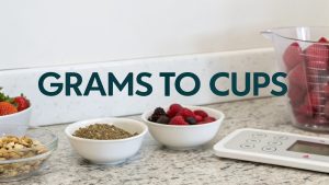 Grams to Cups
