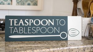 Teaspoon to Tablespoon