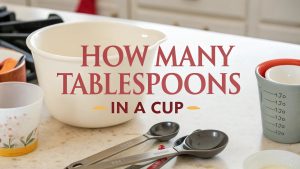 How Many Tablespoons in a Cup