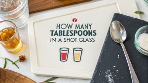How Many Tablespoons in a Shot Glass: Master Precise Measurements