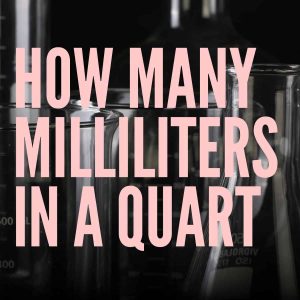 Quarts to Millilitres