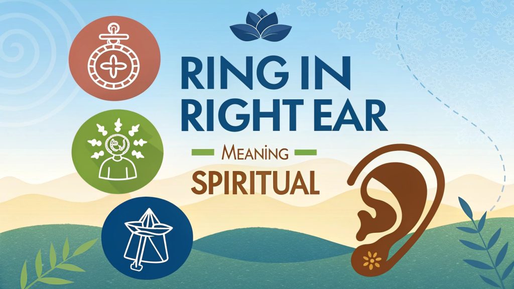 Ring In Right Ear Meaning Spiritual: Harness Celestial Signals for