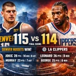 LA Clippers vs Denver Nuggets Match Player Stats, Age & Bio 2026