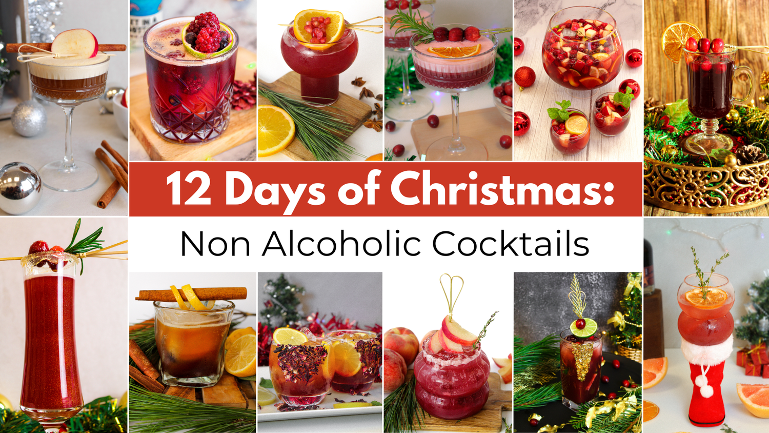 Non Alcoholic Christmas Cocktails for Parties 2026