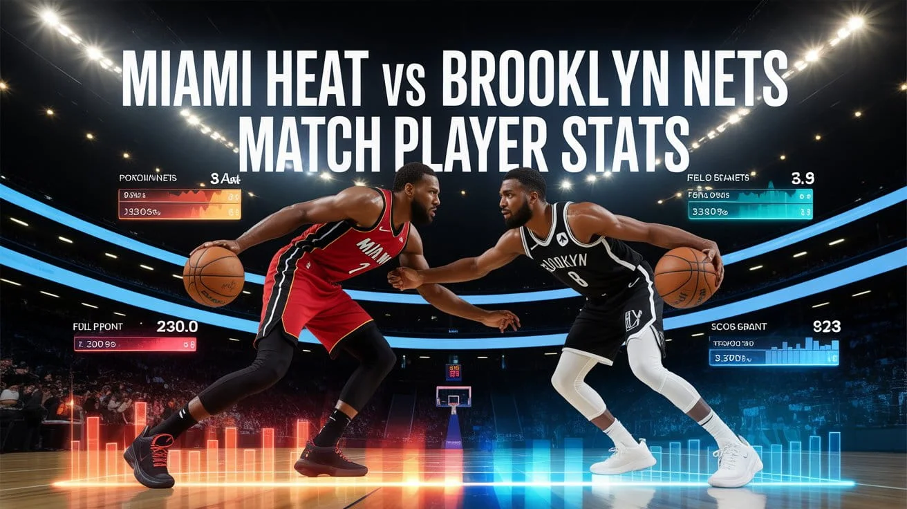 Miami Heat vs Brooklyn Nets Match Player Stats 2026