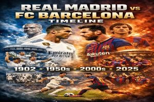 Real Madrid vs FC Barcelona Timeline & History 2026