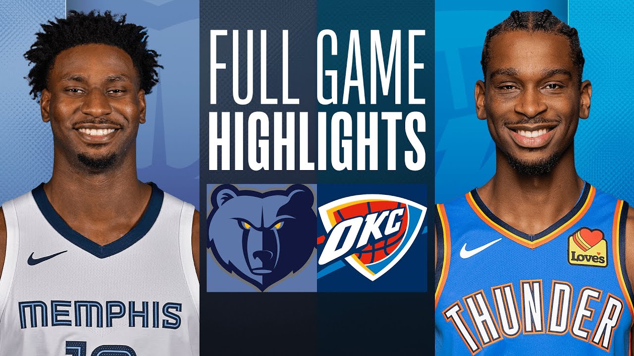OKC Thunder vs Memphis Grizzlies Match Player Stats & Top Performers 2026