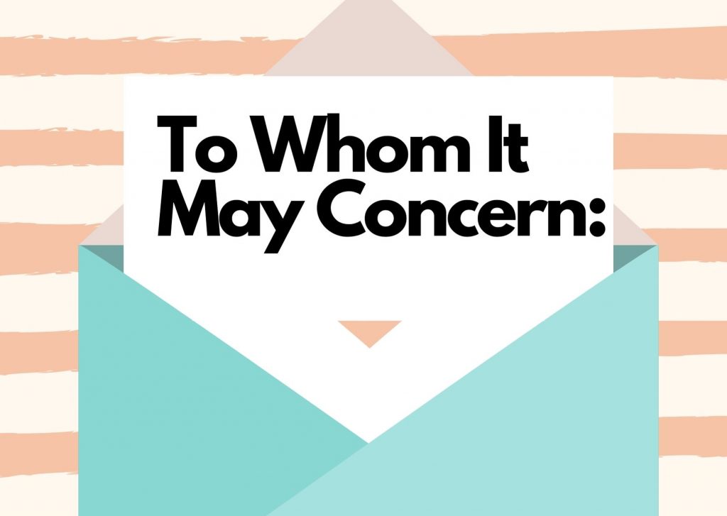 To Whom It May Concern Synonyms: Easy Alternatives 2026