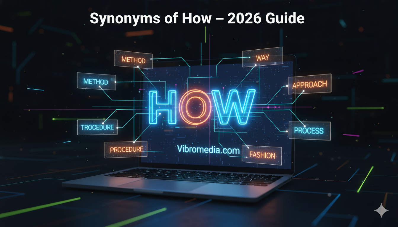 Best 170+ Synonyms of How: Definition & Usage Guide 2026