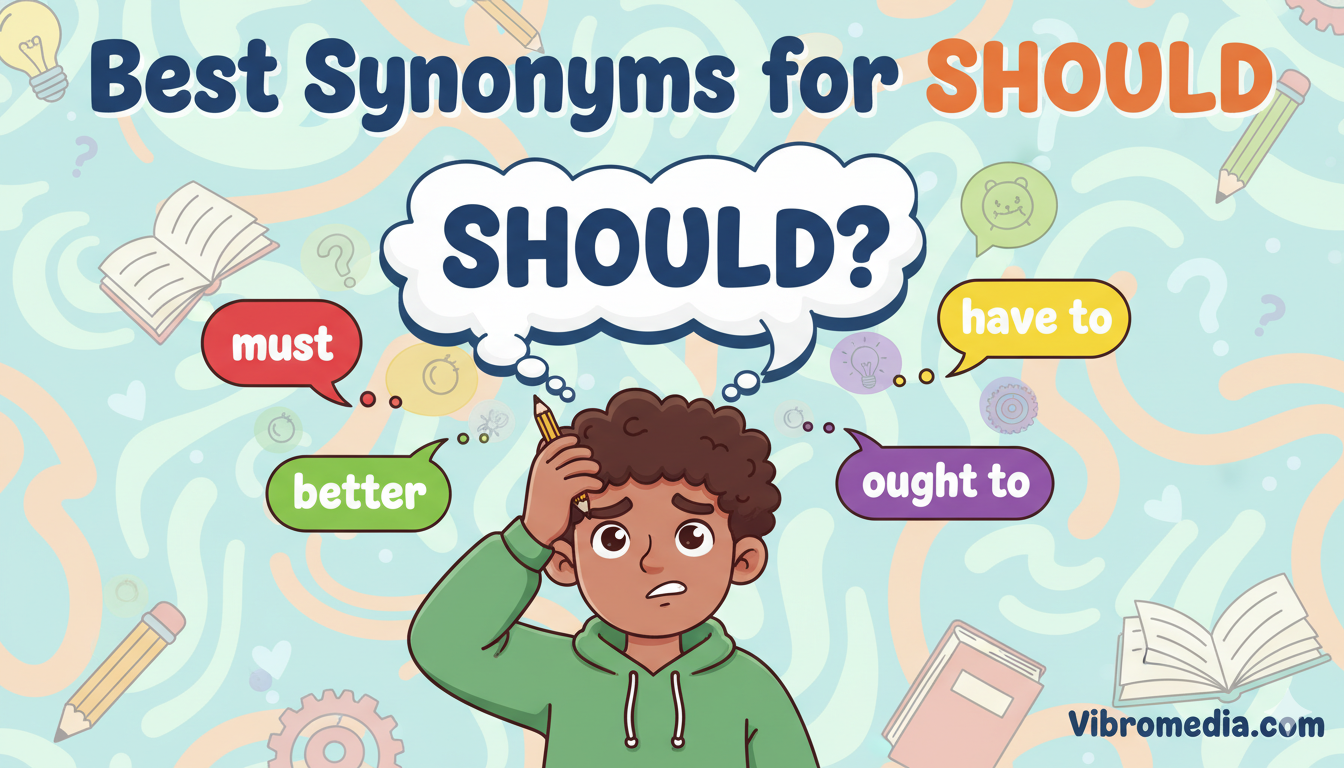 Best 170+ Common Synonyms for Should in English (2026)