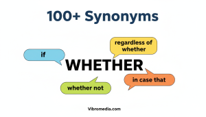 Best 100+ Top Synonyms for Whether with Easy Examples 2026