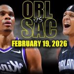 Sacramento Kings vs Orlando Magic Stats | Box Score & Leaders 2026