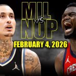 Milwaukee Bucks vs New Orleans Pelicans Stats – Score & Leaders 2026