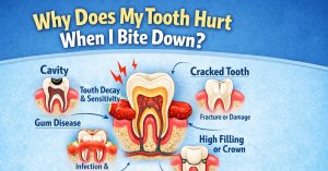 Why Does My Teeth Hurt When I Bite Down — Is It Serious? (2026)