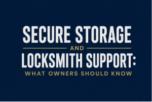 Secure Storage and Locksmith Support: What Owners Should Know